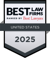 Logo Recognizing The Goralka Law Firm's affiliation with Best Law Firms 2025